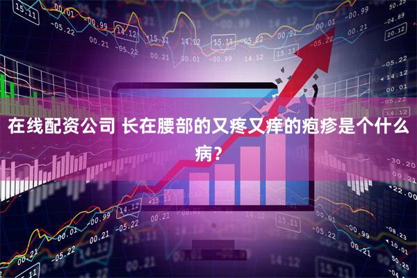 在线配资公司 长在腰部的又疼又痒的疱疹是个什么病？